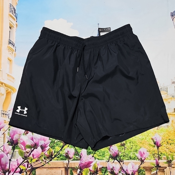 Under Armour Men's Black Shorts Size Large‎ New - Picture 1 of 4